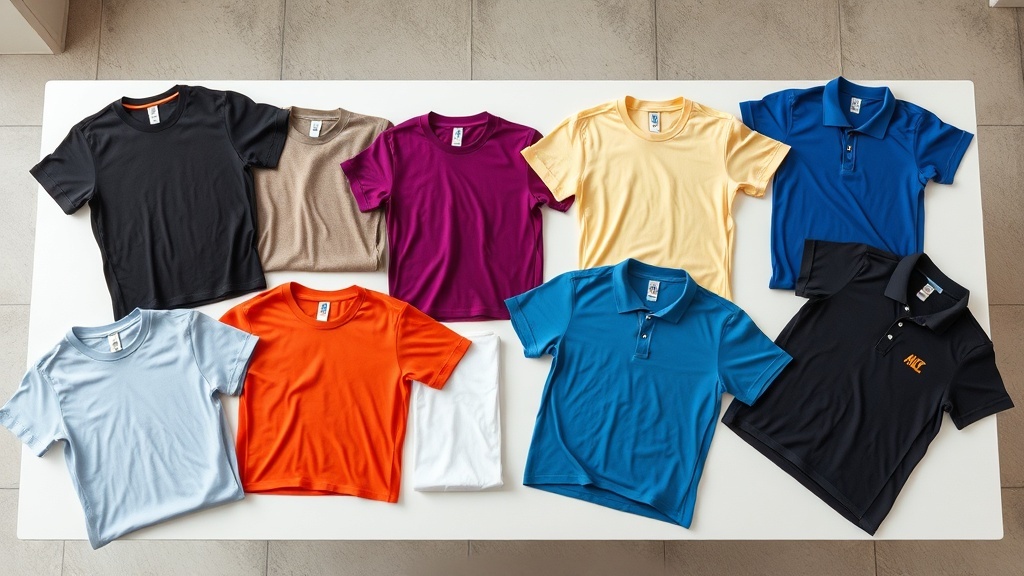 איך בוחרים חולצה להדפסת לוגו?